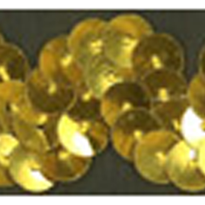 70034 Trim Sequin 20mm Gold