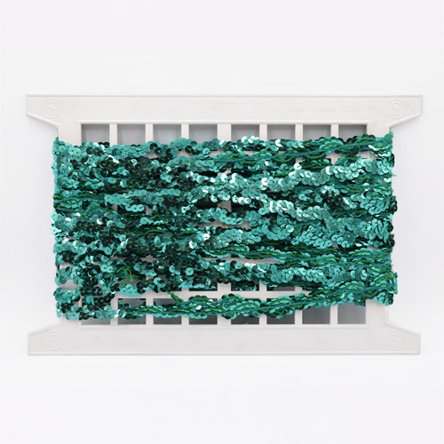 70038 Sequins Ric Rac 20mm Teal