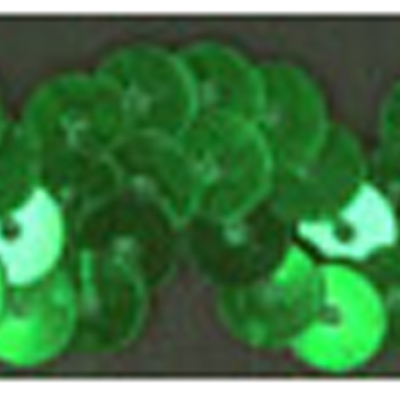 70039 Trim Sequin 20mm Emerald
