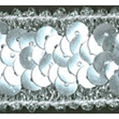 70050 Braid Sequin Silver