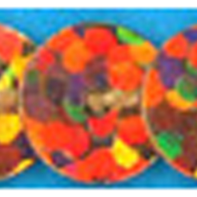 70068 Trim Sequin 6mm Gold