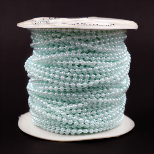 70082 Pearl Trim 3mm Sky
