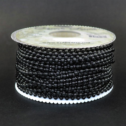 70083 Pearl Trim 3mm Black