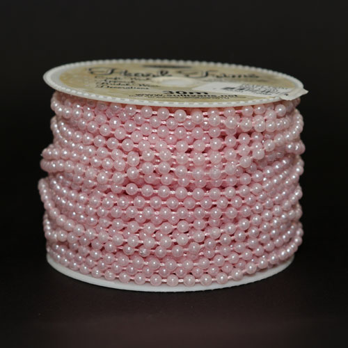 70086 Pearl Trim 4mm Pink