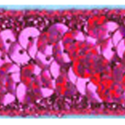 70119 Braid Sequin Pink