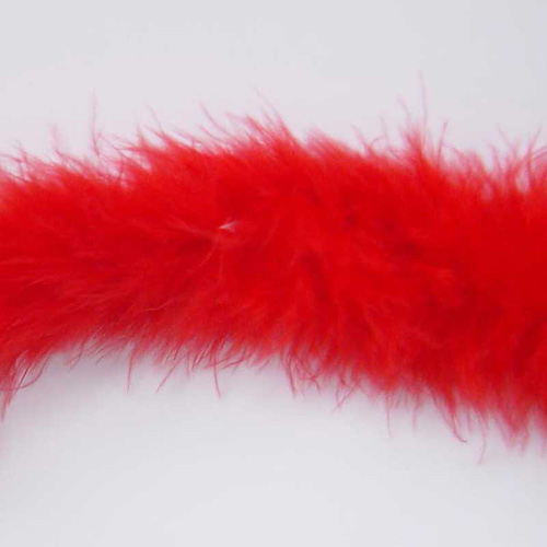 70221 Trim Marabou Red