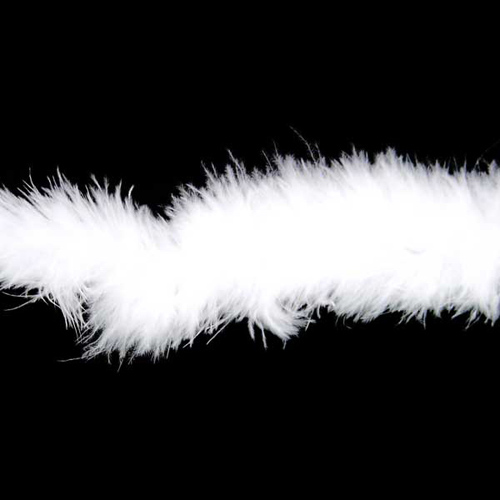 70224 Trim Marabou White
