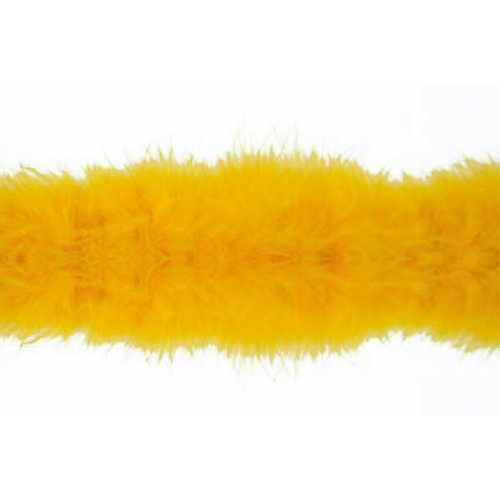 70227 Trim Marabou Yellow