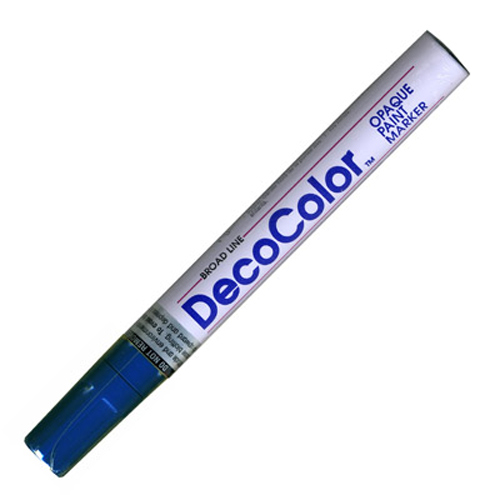 703501 Deco Colour Broad Pen Broad Ultramarine