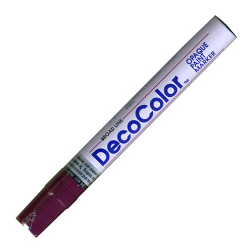 703641 Deco Colour Broad Pen Broad Plum