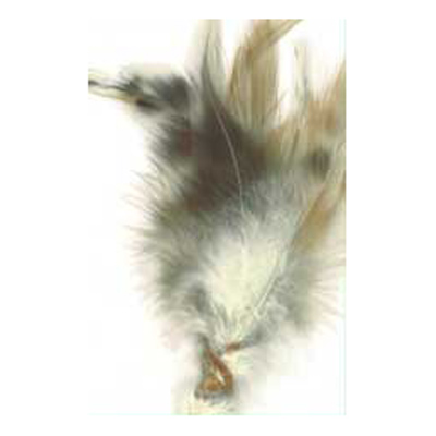 70443 Feather Tiger Tuft Cream