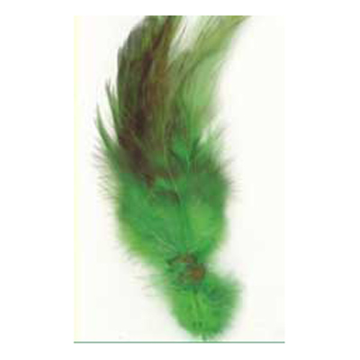 70444 Feather Tiger Tuft Green
