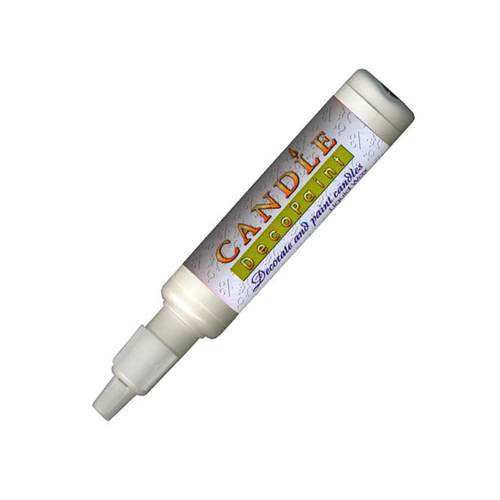 704700 Candle Decopaint White