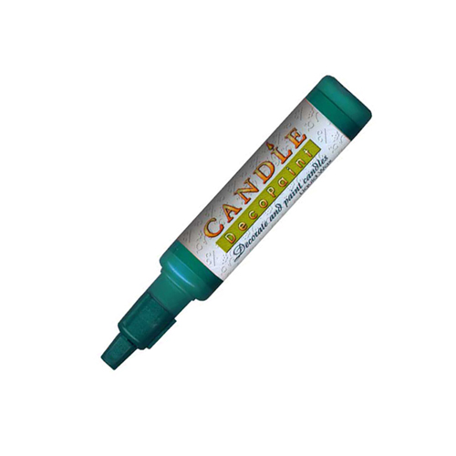 704740 Candle Decopaint Green