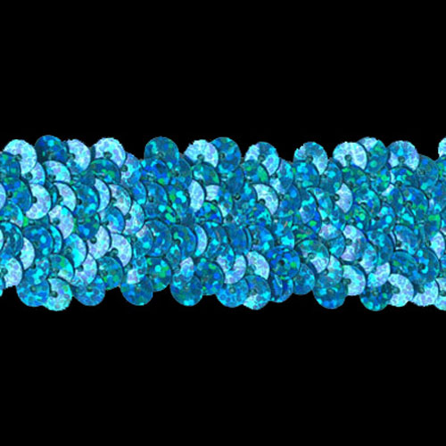 70477 Trim Sequin 30mm Turquiose