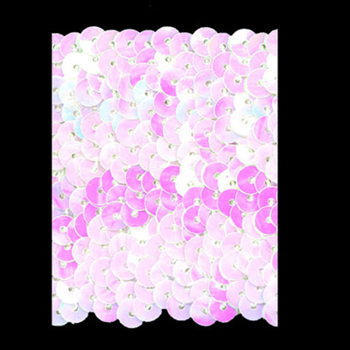 70481 Trim Sequin 60mm Pearl White