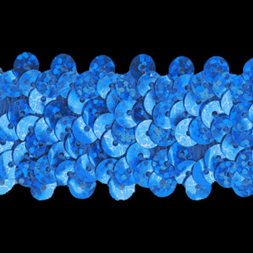 70490 Trim Sequin 25mm Dark Blue