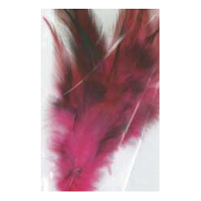 70500 Feather Tiger Tuft Hot Pink