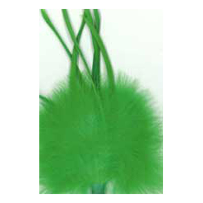 70533 Feather Marabou Tuft & Spike Green