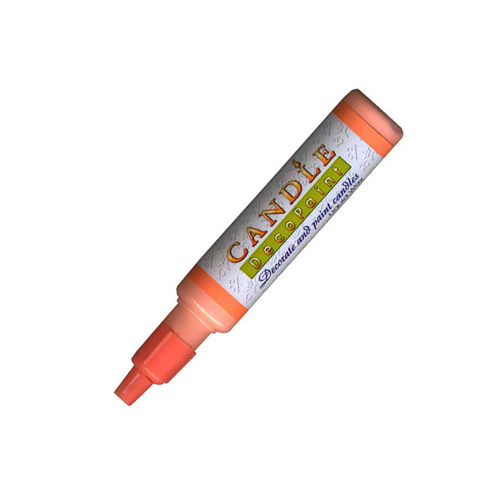 705770 Candle Decopaint Fluro Orange