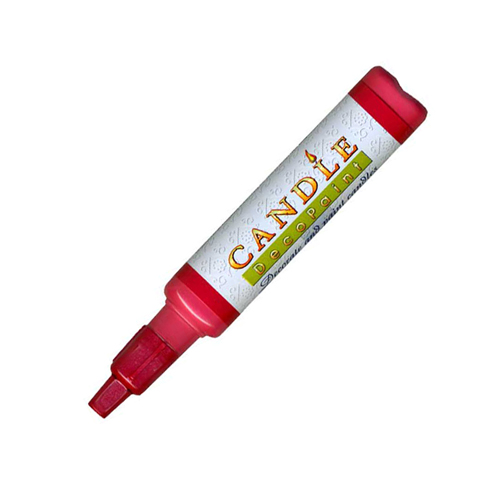 706720 Candle Decopaint Metallic Red