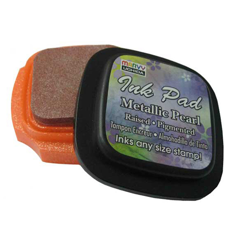 708017 Marvy Ink Pad Metallic Orange