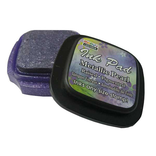 708018 Marvy Ink Pad Metallic Purple