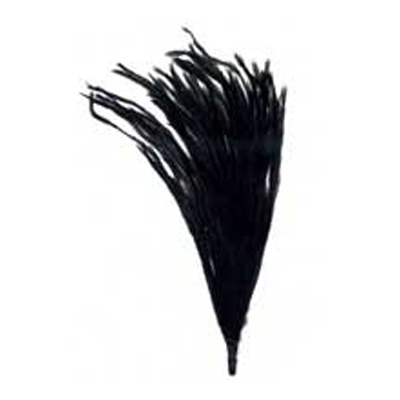 70821 Feather Ostrich Cluster Black