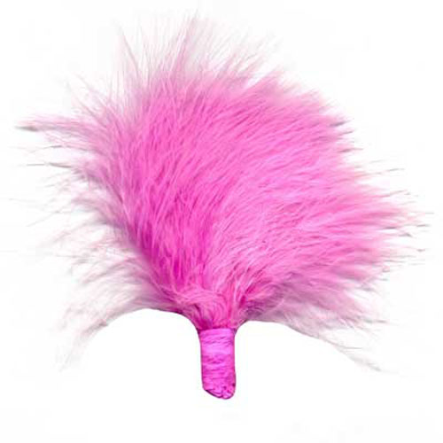 70854 Feather Marabou Tuft Plush Pink