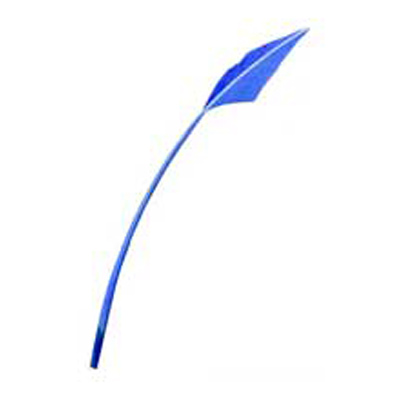 70871 Feather Arrow & Stripped Quill Soft Blue