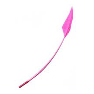 70872 Feather Arrow & Stripped Quill Plush Pink