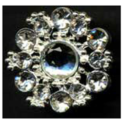 71222 Diamonte Button 25mm