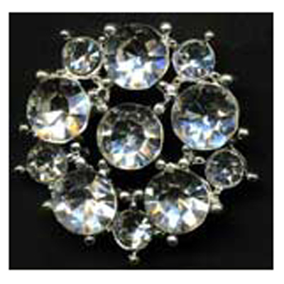 71227 Diamonte Button 30mm