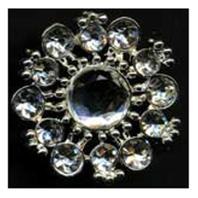 71229 Diamonte Button 30mm