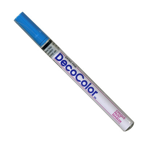 714101 Marvy Decocolor Extra Fine Pen Light Blue