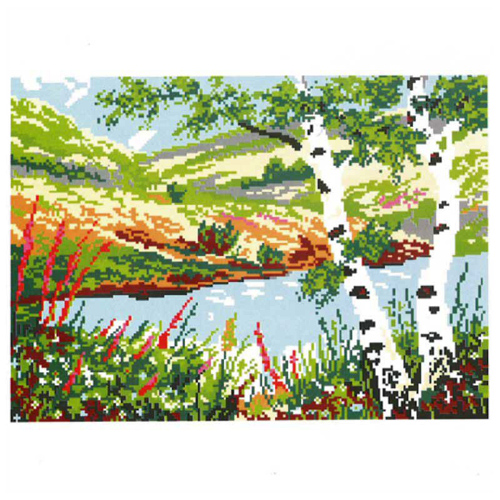 73570 Cross Stitch Kit 20x28cm Still Water