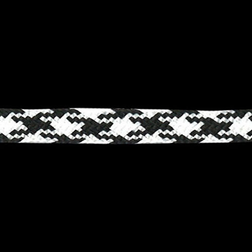 74012 Braid 6mm Black White
