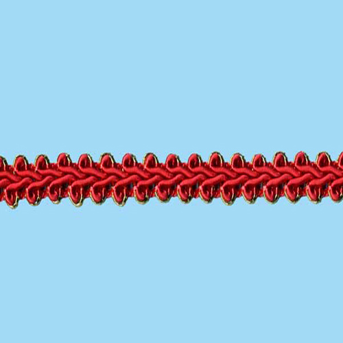 74037 Braid Gimp Red Gold