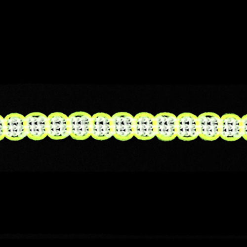 74333 Braid 5mm White Fluro Yellow