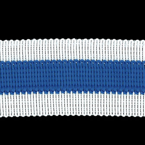 74360 Braid Tracksuit 28mm White Royal