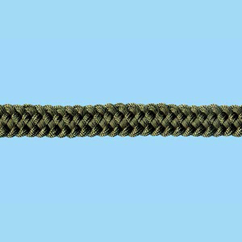 74582 Braid Plaitted 8mm Dark Olive