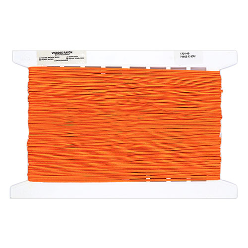 74605 Sullivans 3mm Russia Braid - Orange 50mts