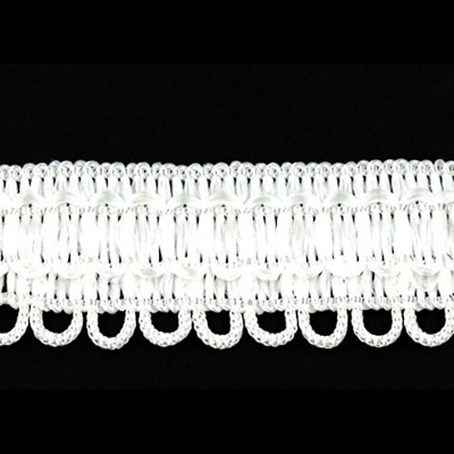 74607 Braid Funeral 25mm White