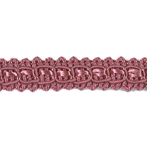 74668 Braid Lampshade Tea Rose