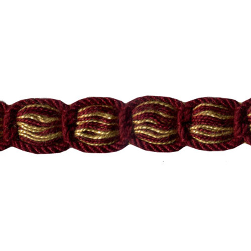 74724 Braid 16mm Ginger Maroon