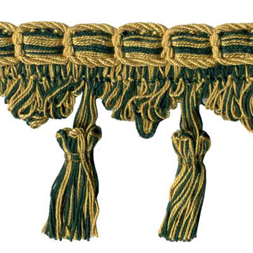 74739 Braid Tassel 80mm Bottle Ginger