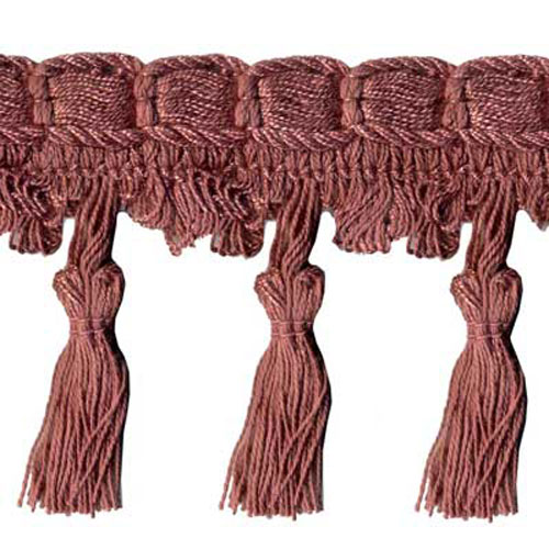74744 Braid Tassel 80mm Rose