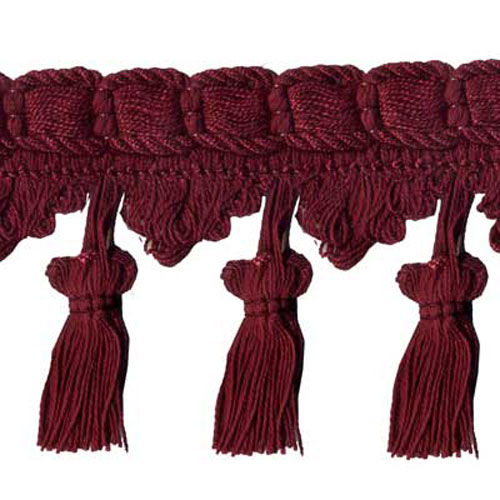 74748 Braid Tassel 80mm Maroon
