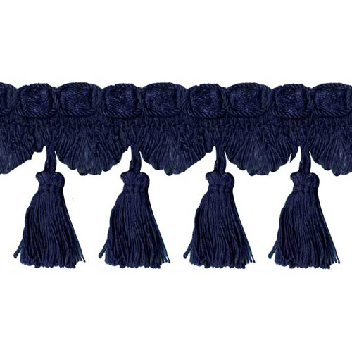 74756 Braid Tassel 80mm Navy