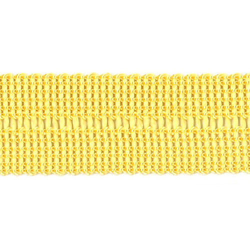 74765 Braid Fold Over 20mm Yellow